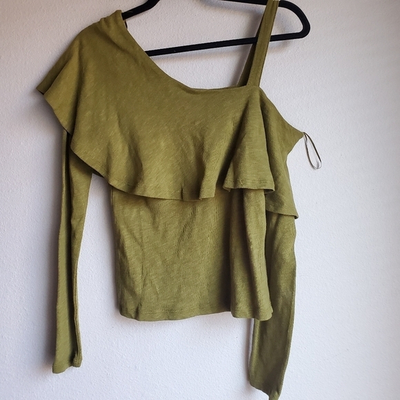 Postmark One Shoulder Top size XS NWT - Picture 2 of 5